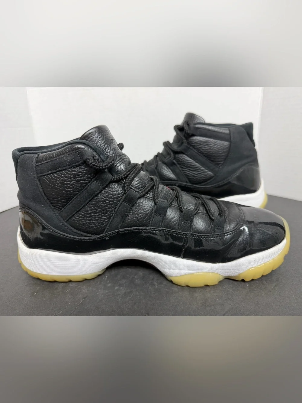Nike Air Jordan 11 Retro 72-10 Size 11.5 Black Red Gym Red 378037-002 OG XI⁠